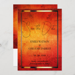 De  achtergrond van het Patina van de boomstam spa Save The Date