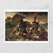 De achtergrond van Medusa | Théodore Géricault | Briefkaart (Voorkant)