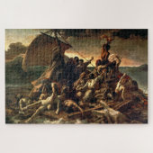 De achtergrond van Medusa | Théodore Géricault | Legpuzzel (Horizontaal)