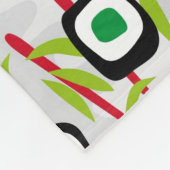 De achtergrond van sushi fleece deken (Hoek)