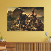 De achtergronden van de medaille (J.L.T.GÉRICAULT) Canvas Afdruk (Insitu (Woonkamer))