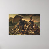 De achtergronden van de medaille (J.L.T.GÉRICAULT) Canvas Afdruk (Voorkant)