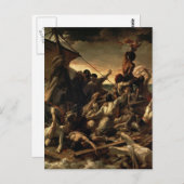 De achtergronden van de medaille-Théodore Géricaul Briefkaart (Voorkant / Achterkant)