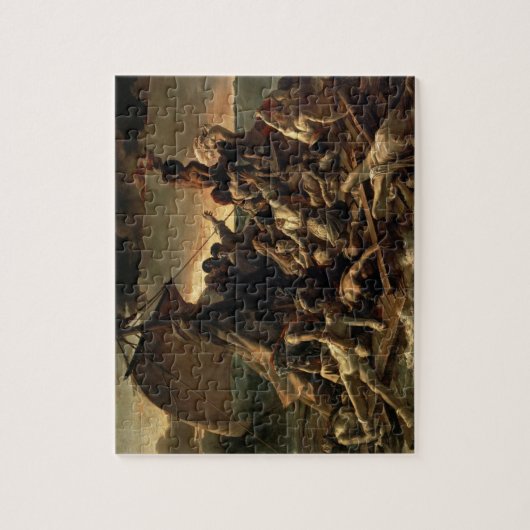 De achtergronden van de medaille-Théodore Géricaul Legpuzzel (Verticaal)