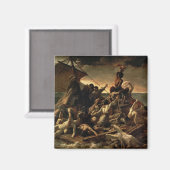 De achtergronden van de medaille-Théodore Géricaul Magneet (Voorkant / Achterkant)