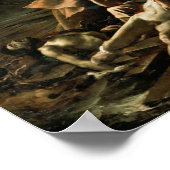 De achtergronden van de Medusa door Theodore Geric Poster (Hoek)