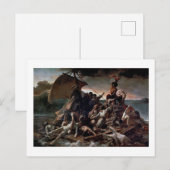 De achtergronden van de Medusa, Theodore Gericault Briefkaart (Voorkant / Achterkant)