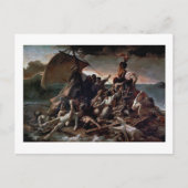 De achtergronden van de Medusa, Theodore Gericault Briefkaart (Voorkant)