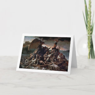 De achtergronden van de Medusa, Theodore Gericault Kaart