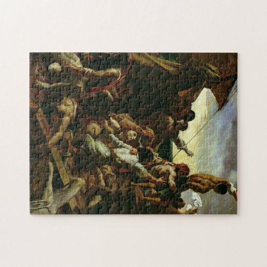 De achtergronden van de Medusa Théodore Géricault Legpuzzel (Horizontaal)
