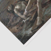 De achtergronden van de Medusa, Theodore Gericault Tissuepapier (Detail)