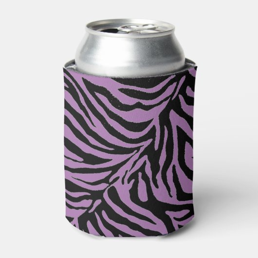 de achtergrondkleur zebra 1 wijzigen blikjeskoeler (Blikje Voorkant)