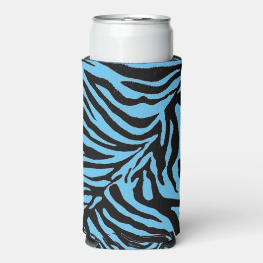de achtergrondkleur zebra 1 wijzigen seltzer blikjeskoeler (Seltzer Voorkant)