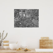 De achterkamer - Poster (Keuken)