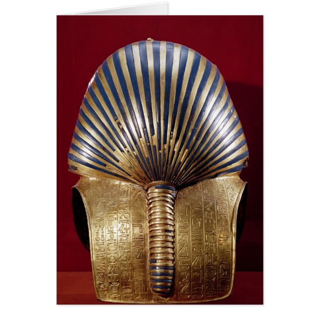 De achterkant van het gouden masker (Voorkant)