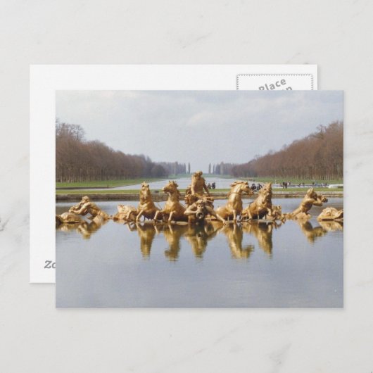 De achtertuin briefkaart (Voorkant / Achterkant)