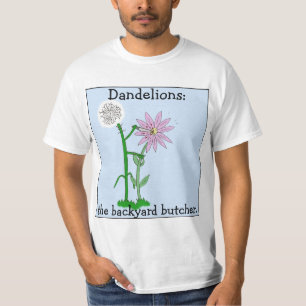 De achtertuin slager T-shirt. T-shirt