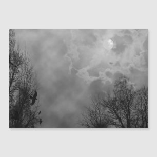 De achtervolgde Hemel van Halloween met Raven