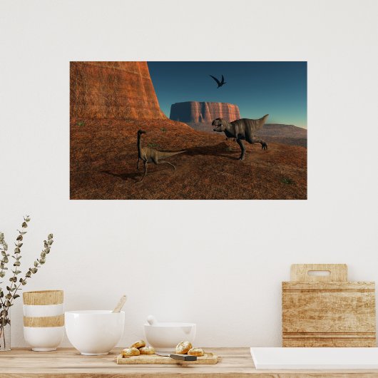 De achtervolging poster (Keuken)