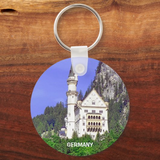 DE ACHTERZIJDE VAN NEUSCHWANSTEIN CASTLE SLEUTELHANGER (Voorkant)