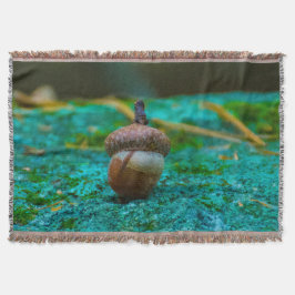 DE ACORN THROW BLANKET DEKEN