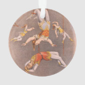 De Acrobaat van TOP in het Huis Ornament (achterkant)