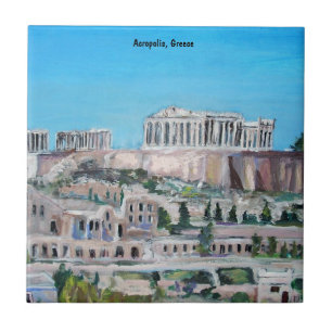 De Acropolis-tegel Tegeltje