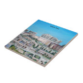 De Acropolis-tegel Tegeltje (Zijkant)