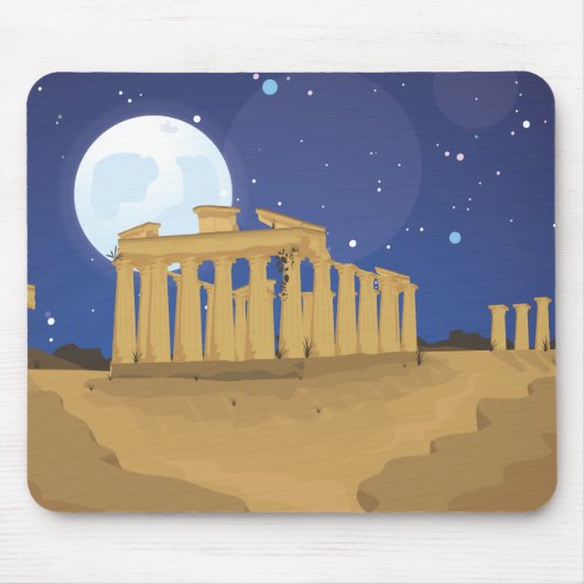 De Acropolis van Athene Muismat (Voorkant)