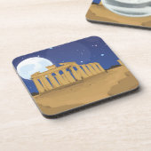 De Acropolis van Athene Onderzetter (Linkerzijde)