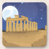 De Acropolis van Athene Onderzetter (Voorkant)