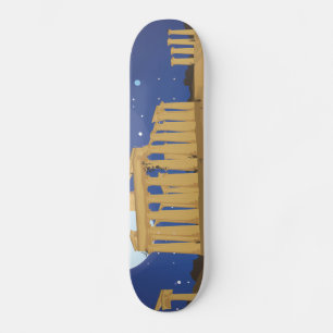 De Acropolis van Athene Persoonlijk Skateboard