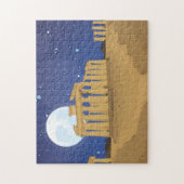 De Acropolis van de cartoon van Athene Legpuzzel (Verticaal)