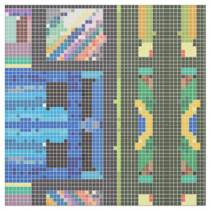 De Acryl Geometrische Hoek Stof