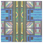 De Acryl Geometrische Hoek Stof (Swatch)