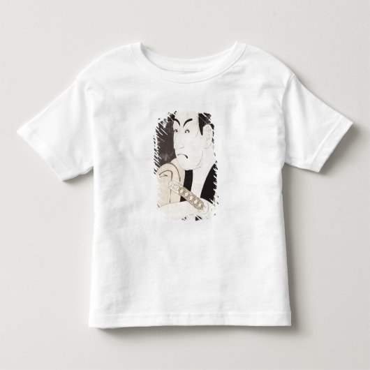 De acteur Ichikawa Omezu als dienaar Kinder Shirts (Voorkant)