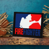 De actie van de brandweer fotoplaat (Zijkant)