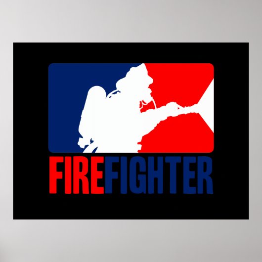 De actie van de brandweer poster (Voorkant)