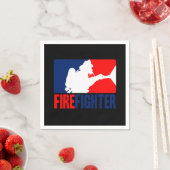 De actie van de brandweer servet (Insitu)