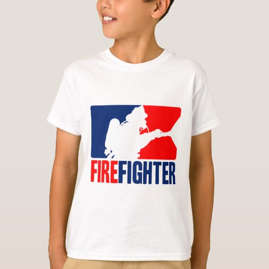 De actie van de brandweer t-shirt (Voorkant)