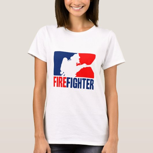 De actie van de brandweer t-shirt (Voorkant)