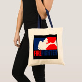 De actie van de brandweer tote bag (Voorkant (product))