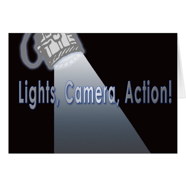 De Actie van de Camera van lichten! (Voorkant Horizontaal)