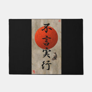 De acties spreken Louder dan Woorden Kanji Deurmat