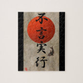 De acties spreken luider dan woorden #1 legpuzzel (Verticaal)