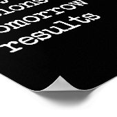 De acties van vandaag zijn de resultaten van de st poster (Hoek)