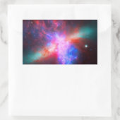 De actieve kigatas - Messier 82 Rechthoekige Sticker (Tas)