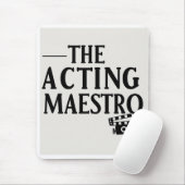 De acting maestro muismat (Met muis)