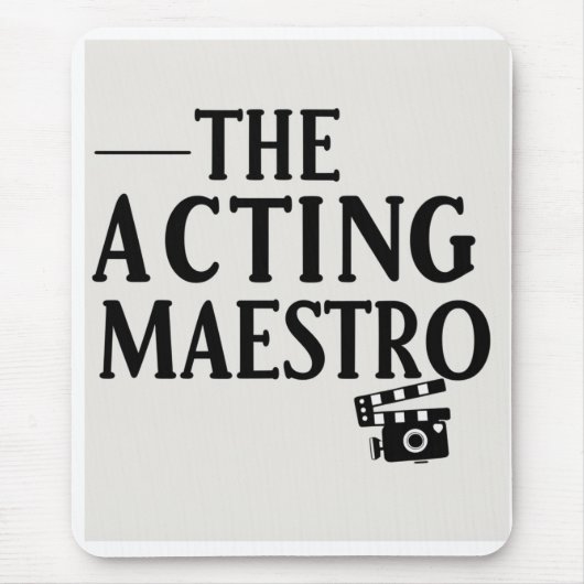 De acting maestro muismat (Voorkant)