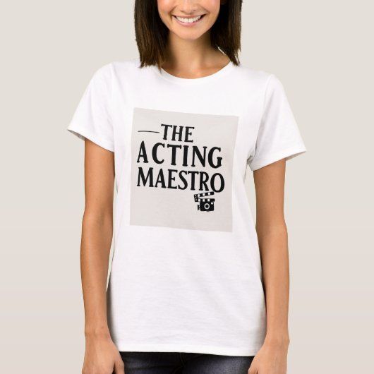 De acting maestro t-shirt (Voorkant)
